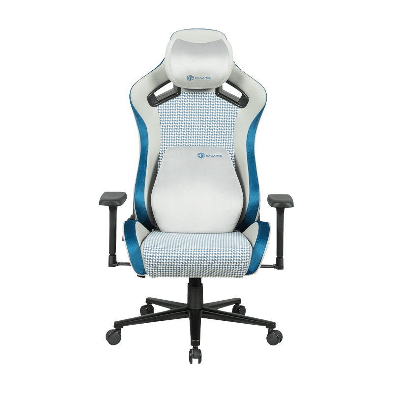 RXGAMER RX-2173 Höhenverstellbarer Gaming-Gamingstuhl aus Stoff