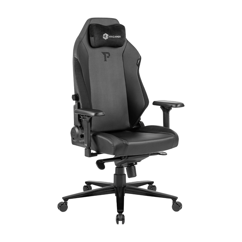 RxGamer RX-2070-R-A Ergonomischer Gaming-Stuhl aus PU-Leder im Racing-Stil