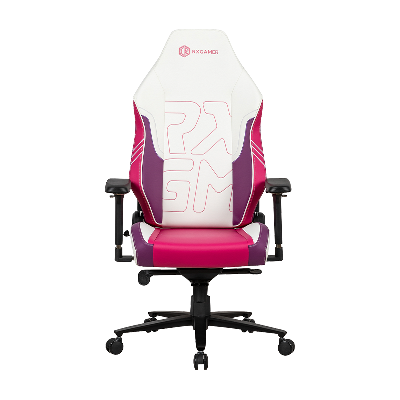 RXGAMER RX-2108R-A Mute Wheel Lendenwirbelsäule Dual verstellbarer ergonomischer Dreh-Computer-Gaming-Stuhl