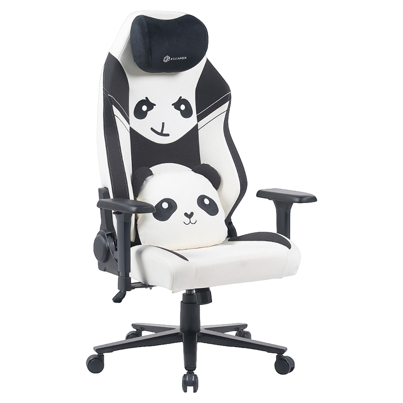 RXGAMER RX-2182 Panda Modischer Gaming-Stuhl, ergonomischer Computer-Gaming-Stuhl
